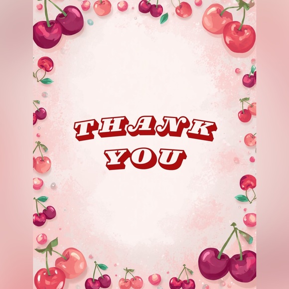 Large Size Thank You Cards (20) - Picture 4 of 8